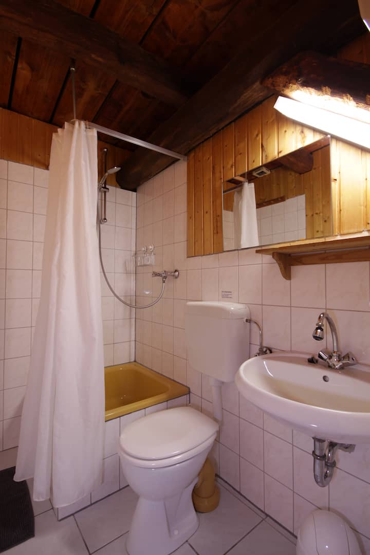 Bad mit Dusche, Apartment 41